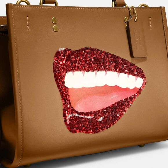 RETAIL Coach x Tom Wesselmann Lips Rogue 25 - Picture 6 of 17